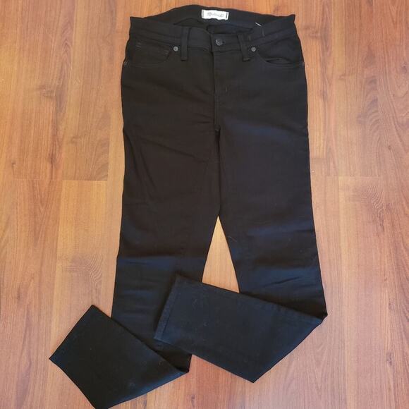 MADEWELL BLACK COTTON SKINNY JEANS SIZE 27 - Picture 7 of 7
